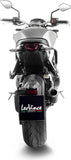 Exhaust Tip Without Sound Certification Lv Corsa Carbon Fiber Stainless Steel End Cap - Leovince Compatible With Honda Cb 1000 R Neo Sports Café (2018-2024)