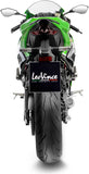 Exhaust Tip Without Sound Certification Lv Corsa S Steel Black Stainless Steel End Cap - Leovince Compatible With Kawasaki Zx 6R Ninja (2019-2020)