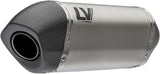 Exhaust Tip With Noise Certification Lv-14 Titanium Carbon Fiber End Cap - Leovince Compatible With Bmw R 1300 Gs (2023-2026)