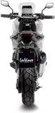 Exhaust Tip With Noise Certification Lv-14 R Stainless Steel Carbon Fiber End Cap - Leovince Compatible With Honda X-Adv 750 (2025-2026)