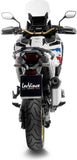 Exhaust Tip Without Sound Certification Lv-14 Titanium Carbon Fiber End Cap - Leovince Compatible With Honda Crf 1100 L Africa Twin Dct (2024-2026)