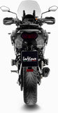 Exhaust Tip With Noise Certification Lv-14 R Stainless Steel Carbon Fiber End Cap - Leovince Compatible With Kawasaki Versys 1000 (2019-2024)