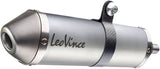 Exhaust Tip With Noise Certification X-Fight Stainless Steel Stainless Steel End Cap - Leovince Compatible With Sherco 50 Sm-Rs (2021-2024)