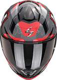 Full-Face Motorcycle Helmet Scorpion Exo Exo-530 Air Polycarbonate Grey Black Red Rok Size Xs