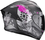 Full-Face Motorcycle Helmet Scorpion Exo Exo-530 Air Polycarbonate Matt Black Pink Hadji Size M