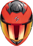 Full-Face Motorcycle Helmet Scorpion Exo Exo-530 Air Polycarbonate Red Black Clip Size Xl