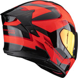 Full-Face Motorcycle Helmet Scorpion Exo Exo-530 Air Polycarbonate Red Black Clip Size S