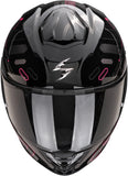 Full-Face Motorcycle Helmet Scorpion Exo Exo-530 Air Polycarbonate Black Pink Fond Size Xs