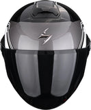 Urban Motorcycle Helmet Scorpion Exo Exo-City Ii Polycarbonate Metallic Black White Vita Size S