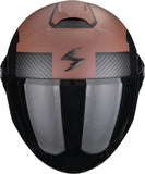 Urban Motorcycle Helmet Scorpion Exo Exo-City Ii Polycarbonate Matt Brown Black Sheer Size S
