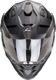 Full-Face Motorcycle Helmet Scorpion Exo Adf-9000 Air Ultra Tct Black Solid Size S