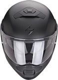 Flip-Up Motorcycle Helmet Scorpion Exo Exo-930 Evo Polycarbonate Matt Pearl Black Solid Size Xl