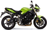 Dual Exhaust System With Sound Certification Deeptone Stainless Steel - Gpr Compatible With Triumph Street Triple 675 (2007-2012)
