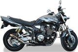Dual Exhaust System With Sound Certification Deeptone Stainless Steel - Gpr Compatible With Yamaha Xjr 1300 (1999-2006)