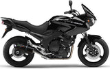 Dual Exhaust System With Sound Certification Furore Aluminium Black - Gpr Compatible With Yamaha Tdm 900 (2002-2014)