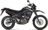 Dual Catalytic Exhaust Tips With Sound Certification Furore Aluminium Black - Gpr Compatible With Yamaha Xt 660 X - R (2004-2014)