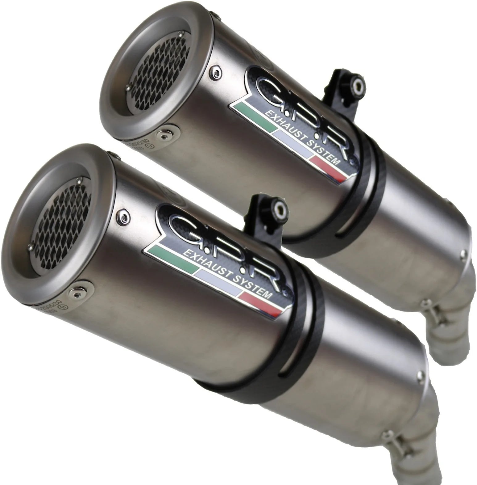 Dual Exhaust System With Sound Certification M3 Stainless Steel - Gpr Compatible With Triumph Speed Triple 1050 (2005-2010)