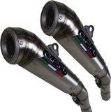 Dual Exhaust System With Sound Certification Powercone Evo Stainless Steel - Gpr Compatible With Kawasaki Z 1000 (2010-2013)