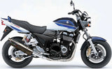Dual Catalytic Exhaust Tips With Sound Certification Trioval Stainless Steel - Gpr Compatible With Suzuki Gsx 1400 (2001-2007)