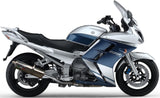 Dual Exhaust System With Sound Certification Trioval Stainless Steel - Gpr Compatible With Yamaha Fjr 1300 (2001-2005)