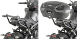 Monolock Silver Top Case - 32 Lt Technopolymer - Givi Compatible With Yamaha Mt-09 (2017-2020)