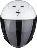 Urban Motorcycle Helmet Scorpion Exo Exo-230 Polycarbonate White Solid Size Xs