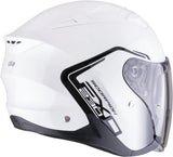 Urban Motorcycle Helmet Scorpion Exo Exo-230 Polycarbonate White Black Cit-E Size L