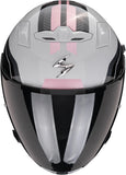 Urban Motorcycle Helmet Scorpion Exo Exo-230 Polycarbonate Grey Pink Hipe Size S