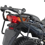 Monolock Riviera Black Tech Top Case - 46 Lt Riviera Technopolymer - Givi Compatible With Honda Cbf 600 S - N (2004-2012)