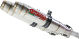 Exhaust Tip With Noise Certification Deeptone Cafe Racer Stainless Steel - Gpr Compatible With Moto Guzzi V 35 Tt - Sp - Lario - Gt- Custom (1982-1994)