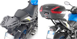 Monolock Blade Black Tech Top Case - 37 Lt Blade Technopolymer - Givi Compatible With Suzuki Gsx-S 1000 (2021-2024)