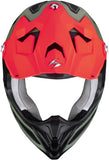 Off-Road Motorcycle Helmet Scorpion Exo Vx-22 Air Ultra Tct Matt Green Black Red Updown Size L
