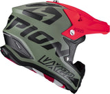 Off-Road Motorcycle Helmet Scorpion Exo Vx-22 Air Ultra Tct Matt Green Black Red Updown Size Xl