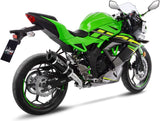 Exhaust Tip Without Sound Certification Gp Corsa Evo Carbon Fiber - Leovince Compatible With Kawasaki Ninja 125 (2019-2024)