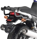 Monolock Riviera Black Top Case - 46 Lt Riviera Technopolymer - Givi Compatible With Yamaha Bt 1100 Bulldog (2002-2009)