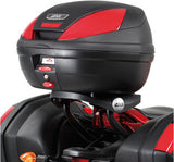 Monolock Simply Iv Black Top Case - 45 Lt Simply Iv Technopolymer - Givi Compatible With Yamaha Fz-1 Fazer 1000 (2006-2015)