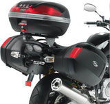 Monokey Trekker Outback Evo Smart Aluminium Top Case - 42 Lt Trekker Outback Evo Smart Aluminium - Givi Compatible With Yamaha Xjr 1300 (2007-2014)