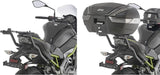 Monokey Trekker Dolomiti Aluminium Top Case - 30 Lt Trekker Dolomiti Aluminium - Givi Compatible With Kawasaki Z 900 (2020-2024)