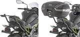 Monolock Simply Iv Black Tech Top Case - 45 Lt Simply Iv Technopolymer - Givi Compatible With Kawasaki Z 900 (2020-2024)