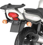 Monolock Simply Iv Black Top Case - 45 Lt Simply Iv Technopolymer - Givi Compatible With Kawasaki Er-5 500 (2001-2007)