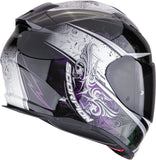Full-Face Motorcycle Helmet Scorpion Exo Exo-491 Polycarbonate Chameleon Black Run Size Xxl