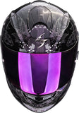 Full-Face Motorcycle Helmet Scorpion Exo Exo-491 Polycarbonate Chameleon Black Dream Size M