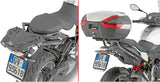 Monolock Black Top Case - 30 Lt Technopolymer - Givi Compatible With Bmw F 900 R (2020-2024)