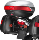 Monokey Black Tech Top Case - 40 Lt Technopolymer - Givi Compatible With Suzuki Gsf 600 Bandit - S (2000-2004)