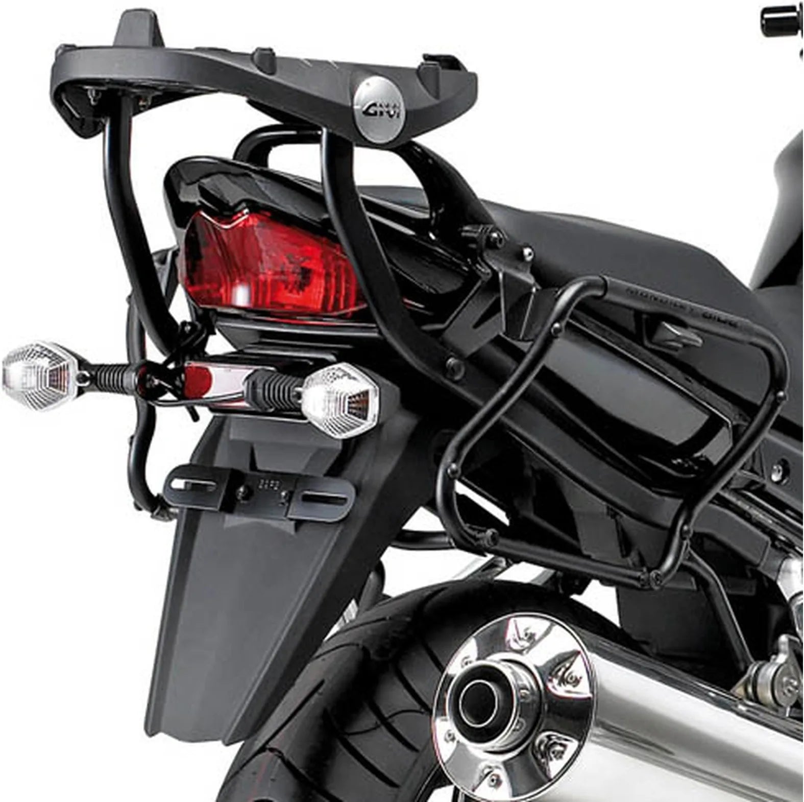 Monokey Aluminium Top Case - 47 Lt Technopolymer - Givi Compatible With Suzuki Gsf 1200 Bandit - S (2006)