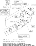 Complete Catalytic Exhaust System With Sound Certification Touring Stainless Steel - Leovince Compatible With Piaggio Typhoon 50 2T (2002-2008)