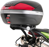 Monolock Riviera Triple Black Top Case - 46 Lt Riviera Technopolymer - Givi Compatible With Triumph Street Triple 675 (2007-2012)