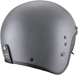 Urban Motorcycle Helmet Scorpion Exo Belfast Evo Ultra Tct Metallic Grey Solid Size S