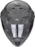Full-Face Motorcycle Helmet Scorpion Exo Adx-2 Polycarbonate Cement Grey Solid Size Xs