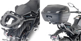 Monokey Trekker Alaska Black Aluminium Top Case - 44 Lt Trekker Alaska Aluminium - Givi Compatible With Cfmoto 650 Nk (2021-2024)